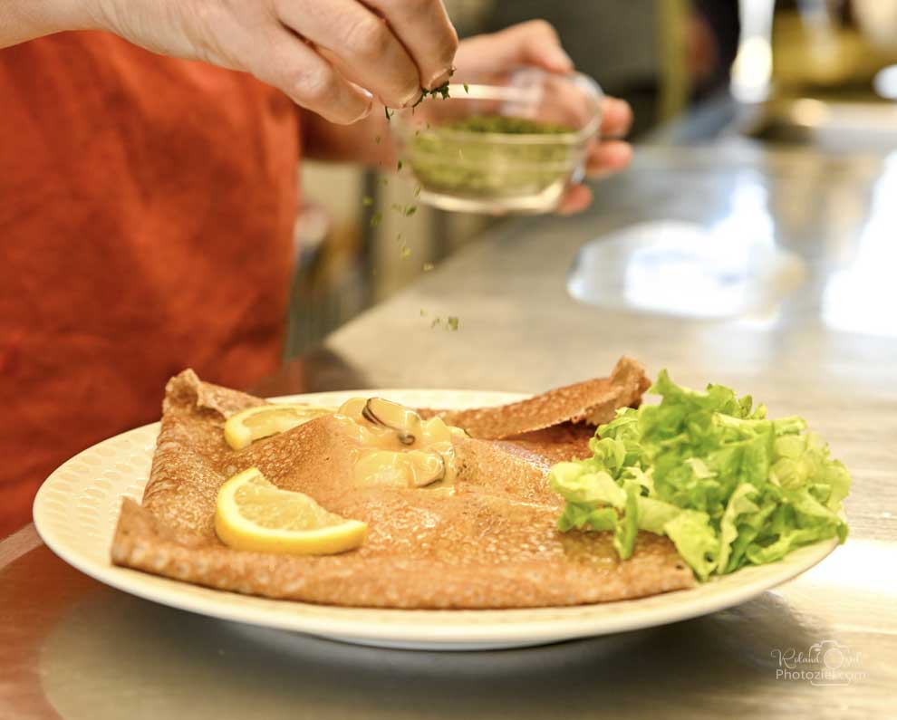 Produits frais et locaux dans nos galettes