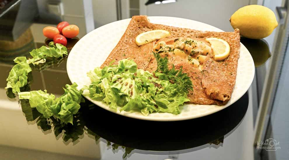 Commander une crêpe