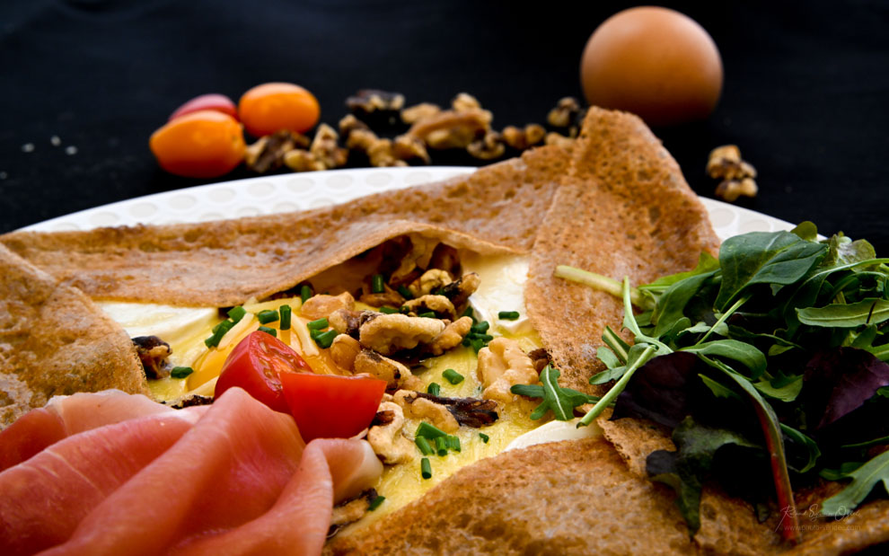 Manger une bonne galette