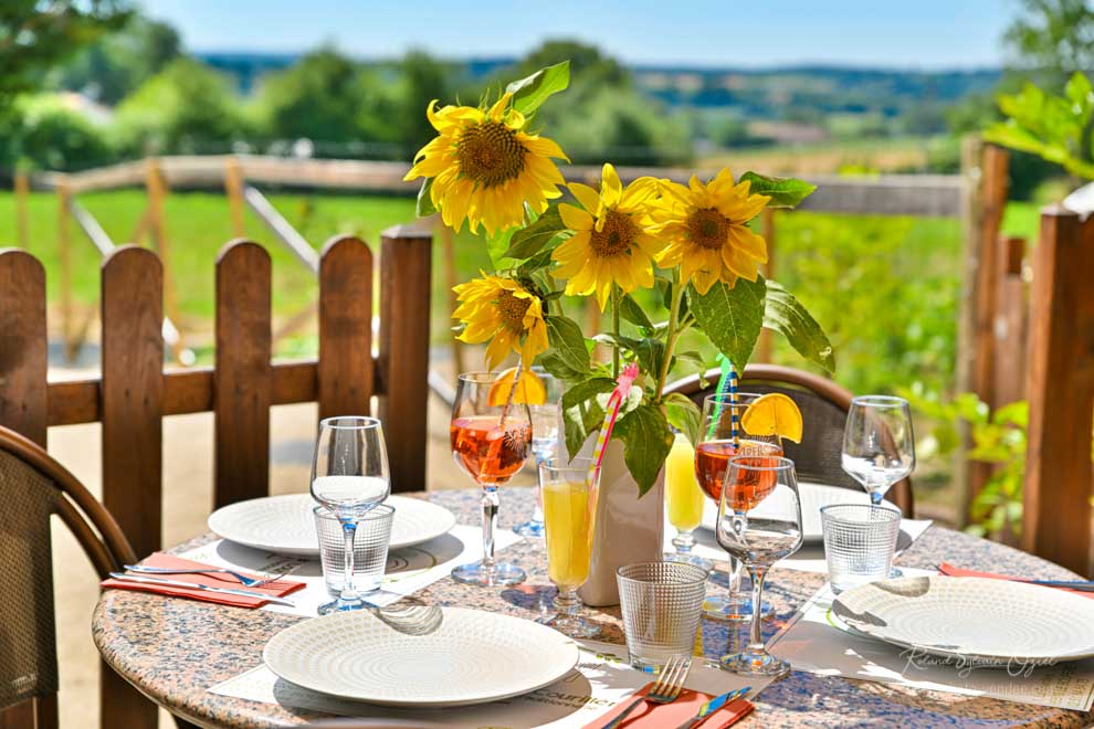 Terrasse duu restaurant 30 couverts